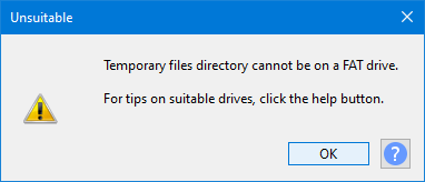 Unsuitable FAT drive for temp files.png